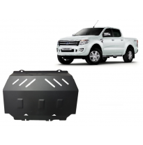 Cubre carter de Acero para Ford Ranger Año: 2010 - 2023 Grosor: &quot;3&quot;mm Todas las motorizaciones