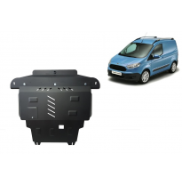 Cubre carter de Acero para Ford Transit Courier Año: 2014 - 2023 Grosor: &quot;2&quot;mm 1.0; 1.5 TDci, 1.6 TDci