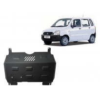 Cubre carter de Acero para el motor y caja de cambios del Suzuki Wagon R+ Año: 2000 - 2025 Grosor: &quot;2&quot;mm Todas las motorizacione