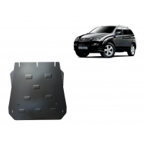 Protector de Acero para caja de cambios del SsangYong Kyron Año: 2005 - 2014 Grosor: &quot;2,5&quot;mm 2.0 Xdi; 2.7Xdi; 3.2; 2.3