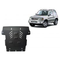 Cubre carter de Acero para Mitsubishi Pajero Pinin Año: 1997 - 2007 Grosor: &quot;3&quot;mm Todas las motorizaciones