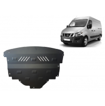 Cubre carter de Acero para Nissan NV400 Año: 2010 - 2021 Grosor: &quot;2&quot;mm Todas las motorizaciones