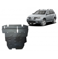 Cubre carter de Acero para Mitsubishi Outlander Año: 2002 - 2006 Grosor: &quot;2,5&quot;mm