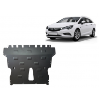 Cubre carter de Acero para Opel Astra K Año: 2015 - 2022 Grosor: &quot;2&quot;mm Todas las motorizaciones
