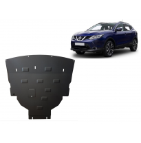 Cubre carter de Acero para Nissan Qashqai J11 Año: 2013 - 2021 Grosor: &quot;2&quot;mm Todas las motorizaciones