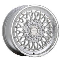 Llanta LENSO WHEELS BSX 7,5X17&quot; BLANK ET20 CB73,1 PLATA ARO PULIDO
