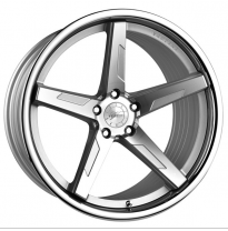 Llanta VERTINI WHEELS RFS1.7 10,0X20&quot; BLANK ET35 CB73,1 PLATA ARO INOX