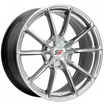 Llanta SPACWHEELS SW11 8,0X18&quot; 5X112 ET40 CB73,1 HYPER SILVER