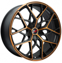 Llanta SPACWHEELS PW29 8,5X20&quot; BLANK ET35 CB73,1 BLACK FACE DARK GOLD