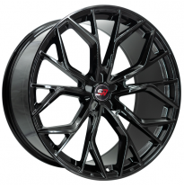 Llanta SPACWHEELS PW33 10,5X22&quot; BLANK ET20 CB73,1 BLACK GLOSS