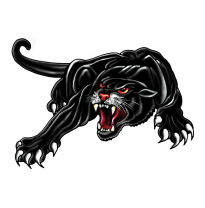 Adhesivo Pantera - Negro - 33x23cm