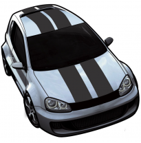 Viperstripes Negro - Set De 2 Piezas - Largo 500cm / Ancho 10cm