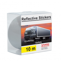 Adhesivo Tir Folio Reflectante 5cm X 10mtr Blanco