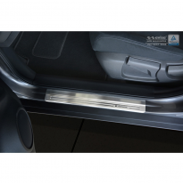 Protectores de umbral Inox Nissan X-Trail III 2014-2017 &amp; FL 2017- - &#039;Exclusivo&#039; - 4 piezas