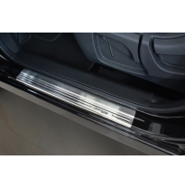 Taloneras puerta inox Nissan Qashqai II 2014- - &#039;Special Edition&#039; - 4-piezas