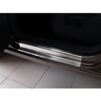 Protectores de umbral de puerta en acero inoxidable Volkswagen Touran 2006-2015 - &#039;Exclusivo&#039; - 4 piezas