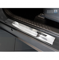 Inox door sill protectors Toyota C-HR 2016- - &#039;Exclusive&#039; - 4-pieces