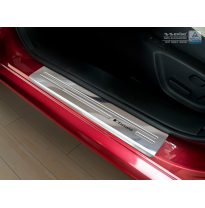 Protectores de umbral Inox Mazda 3 2013- &amp; Mazda 6 2013- - &#039;Exclusivo&#039; - 4 piezas