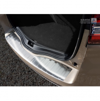 Protector paragolpes trasero acero inox Renault Grand Scenic IV 2016- &#039;Ribs&#039;