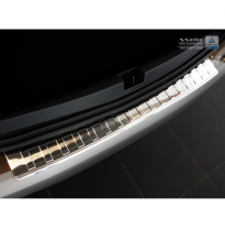 Protector paragolpes trasero acero inox Dacia Duster II 2018- &#039;Ribs&#039;