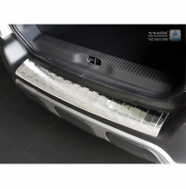 Protector Paragolpes Trasero Acero Inox Citroën C3 Aircross Ii 2017- &#039;Ribs&#039;