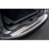 Protector paragolpes trasero acero inox Ford S-Max 2006-2015 &#039;Ribs&#039;