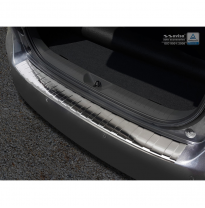 Protector Paragolpes Trasero Acero Inox Toyota Prius+ Wagon 2012-2015 'Ribs'