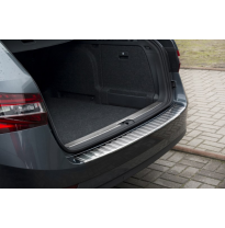 Protector de paragolpes acero inox Skoda Superb Combi III 2015- &#039;Ribs&#039;