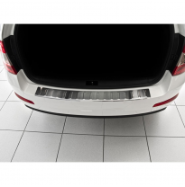 PROTECTOR PARAGOLPES TRASERO ACERO Skoda Octavia III combi 2013- &#039;Ribs&#039;