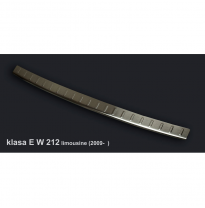 PROTECTOR PARAGOLPES TRASERO ACERO Mercedes E-Klasse W212 2009- &#039;Ribs&#039;