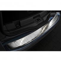 Protector Paragolpes Trasero Acero Inox Ford S-Max Ii 2015- &#039;Ribs&#039;