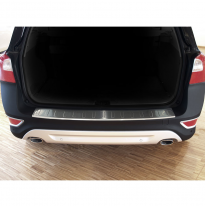PROTECTOR PARAGOLPES TRASERO ACERO Volvo XC70 2007- &#039;Ribs&#039;