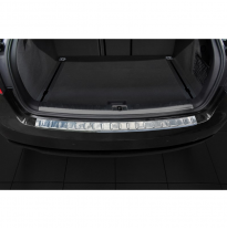 Protector paragolpes trasero acero inox Audi A4 B8 Avant Facelift 2012- &#039;Ribs&#039;