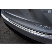Protector paragolpes trasero acero inox Lexus NX 2014- 'Ribs'