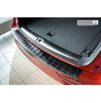 Negro Protector de paragolpes acero inox Audi Q5 2008-2012 &amp; 2012- &#039;Ribs&#039;