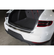 Negro Protector de paragolpes acero inox Porsche Macan 2013- &#039;Ribs&#039;
