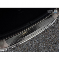 Protector paragolpes trasero acero inox Volkswagen Passat 3C Variant 2011-2014 &#039;Ribs&#039;