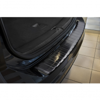 Protector Negro De Paragolpes Acero Inox Volkswagen Touran Ii 2015- &#039;Ribs&#039;