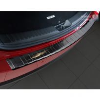 Protector de paragolpes acero negro Mazda CX5 II 2017- &#039;Ribs&#039;