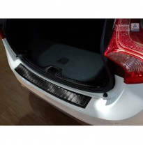 Protector Negro de paragolpes Acero Inox Volvo V60 2010- &#039;Ribs&#039;