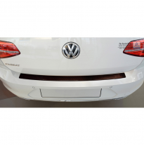 Protector De Paragolpes Trasero Carbono Volkswagen Passat 3g Sedan 2014- Red-Black Carbon