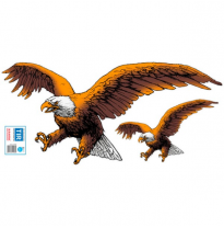 Auto Tattoo Eagle 2pcs - 67x32cm