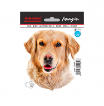 Auto Tattoo Sticker Golden retriever - 11x12cm