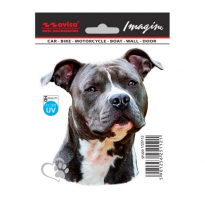 Auto Tatuaje Sticker Staffordshire Bull Terrier - 11x14,5cm