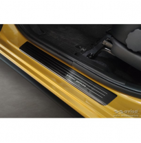 Protectores de umbrales de puertas Black Inox adecuados para Mitsubishi Space Star Facelift 2020- - &#039;Edición especial&#039; - 4 pieza