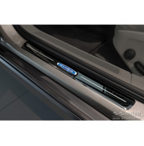 Protectores de umbral de puerta Mirror Black Inox adecuados para Volvo V90 2016- &#039;Hybrid&#039; - 4 piezas