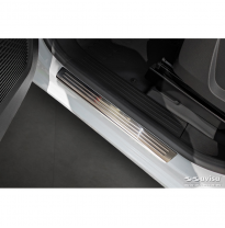 Protectores de umbral de puerta de acero inoxidable para Renault Kangoo III, Nissan Townstar y Mercedes Citan 2021- - &#039;Lines&#039; -