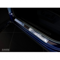 Protector Talonera De Puerta Acero Inox Seat Tarraco 2019- &#039;Lines&#039; - 4-Piezas