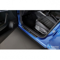 Protectores de umbral de puerta Mirror Black Inox adecuados para Seat Arona 2017-2021 y FL 2021- - &#039;Exclusive&#039; - 4 piezas