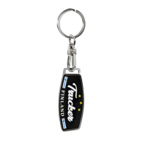 Llavero de acero inoxidable - Trucker/Finlandia